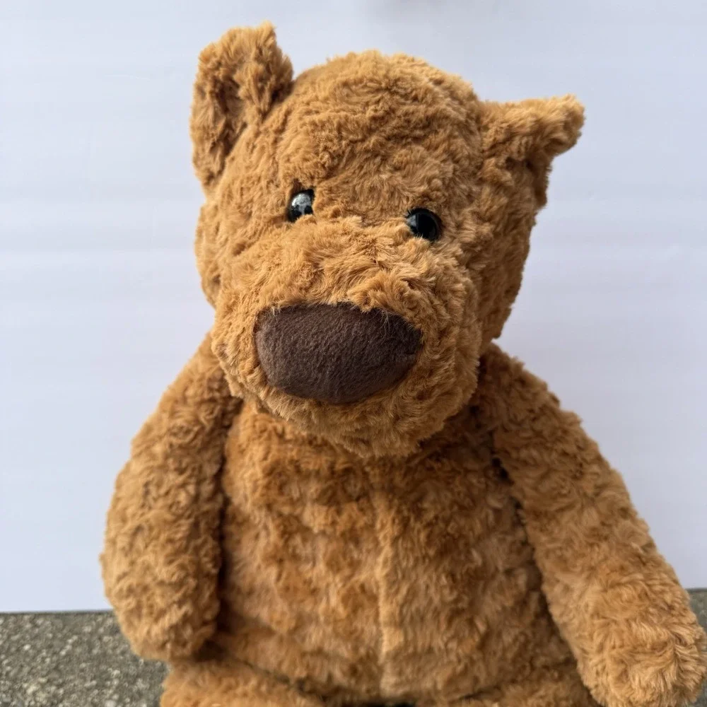 2012 Toys R Us Brown Bear Plush Floppy Minky Swirl 18" - Picture 2 of 5